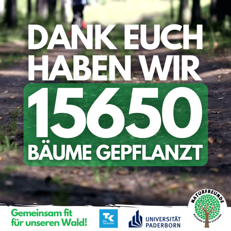 15650 Bäume für den Haxtergrund - Stiftung Naturfreunde - Richard Hesse ...